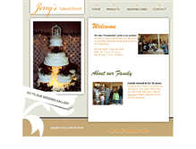 Tablet Screenshot of jerryscakesanddonuts.com